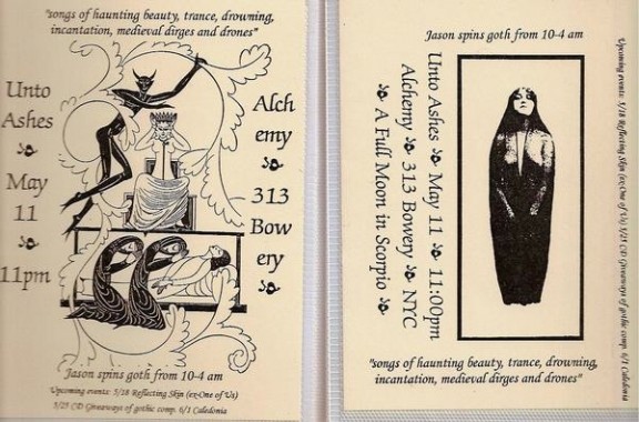 Alchemy / Unto Ashes (2 more flyers)
