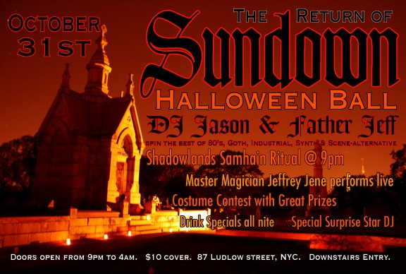 Halloween Ball / Sundown Reunion