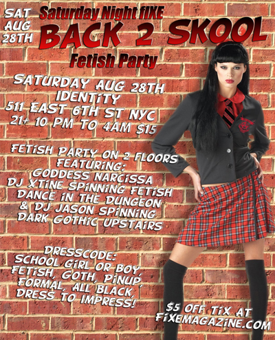 Saturday Night fixe / Back 2 Skool