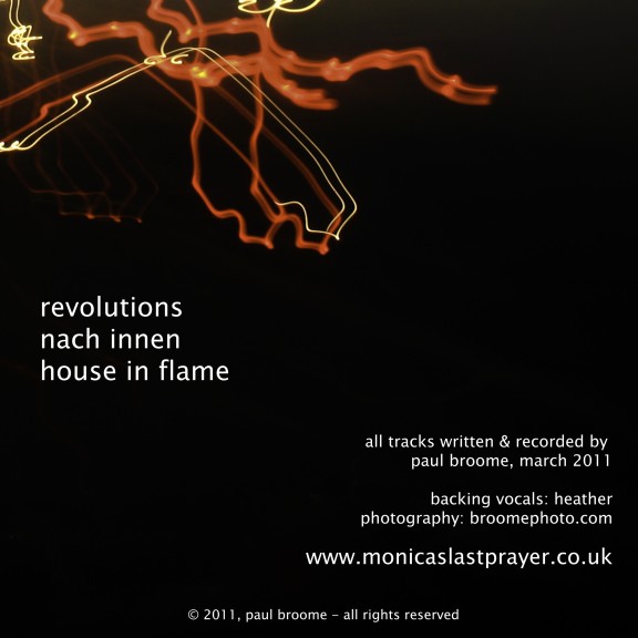 Monica's Last Prayer - Revolutions - revolutions_rear