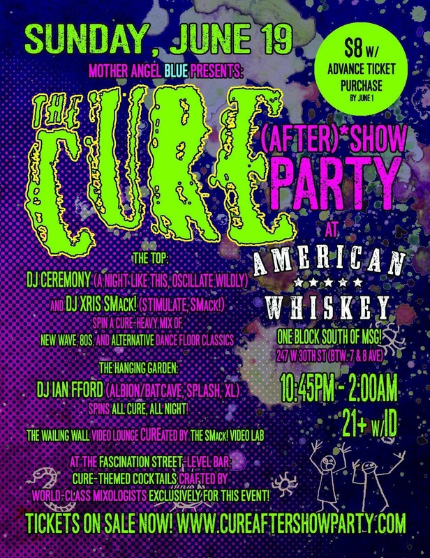 The Cure AfterParty NYC 2016