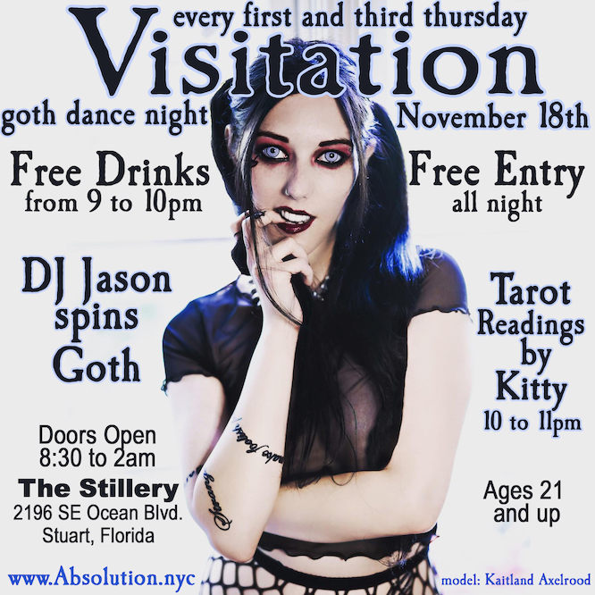 Visitation ~ Goth Dance Night ~ on November 18th