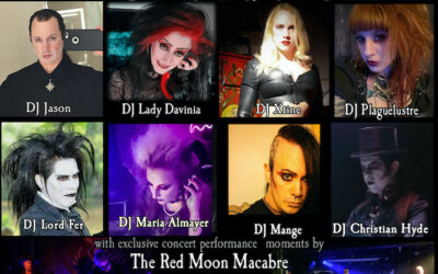 Absolution ~ 11 hour Goth livestream ~ featuring 8 international DJs and exclusive performances by The Red Moon Macabre and Suffering for Kisses