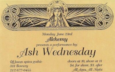 Alchemy / Ash Wednesday