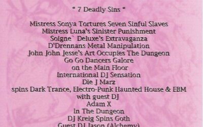 Sin City / Anniversary party