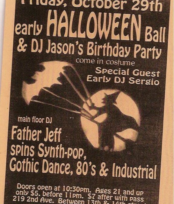 Sundown / Halloween Ball / DJ Jason’s Birthday Party